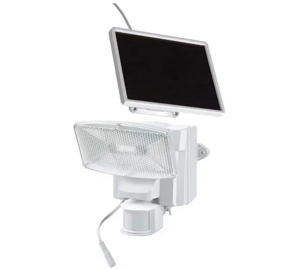 Outdoor solar-powered lamps for summer cottages and gardens, for a country house, autonomous LED power plants with a sensor, photo, video