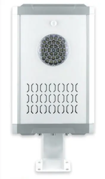 Outdoor solar-powered lamps for summer cottages and gardens, for a country house, autonomous LED power plants with a sensor, photo, video
