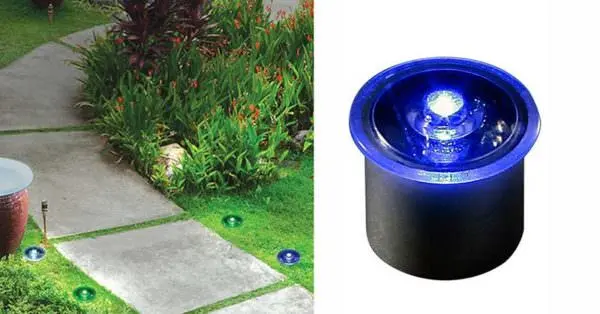 Outdoor solar-powered lamps for summer cottages and gardens, for a country house, autonomous LED power plants with a sensor, photo, video