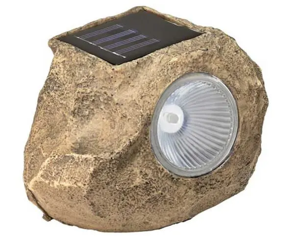 Outdoor solar-powered lamps for summer cottages and gardens, for a country house, autonomous LED power plants with a sensor, photo, video