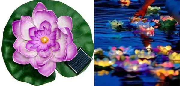 Outdoor solar-powered lamps for summer cottages and gardens, for a country house, autonomous LED power plants with a sensor, photo, video