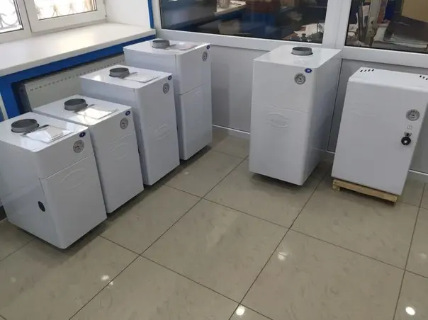 Overview of gas boilers Mimax