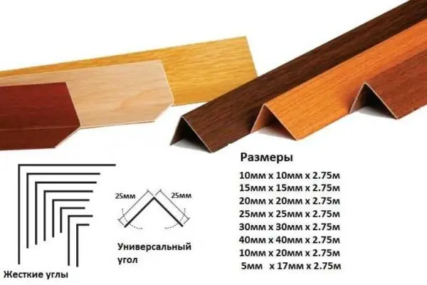 Plastic corners to protect wall corners: types, installation methods