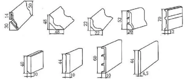 Plastic floor plinth: types, sizes, methods of fastening