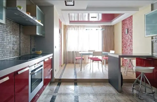 Porcelain stoneware laying: on the floor, walls, photo