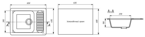 Sink (kitchen sink): what are, sizes, how to choose