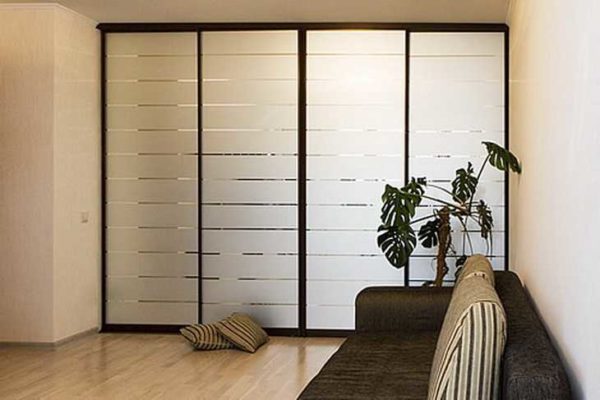 Sliding wardrobe in the hallway: ideas for design and filling