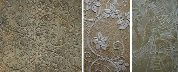 Stencils for walls for painting: print and draw