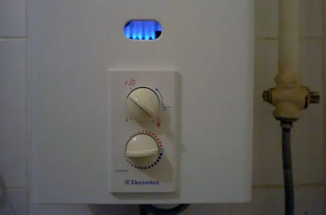 The geyser makes noise, whistles, buzzes: what to do
