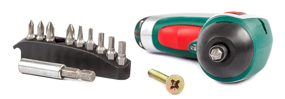 Types of bits for a screwdriver: classification, characteristics of bit types