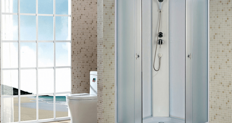 Types de cabines de douche: caractéristiques de conception, matériaux de fabrication, nuances de fonctionnement