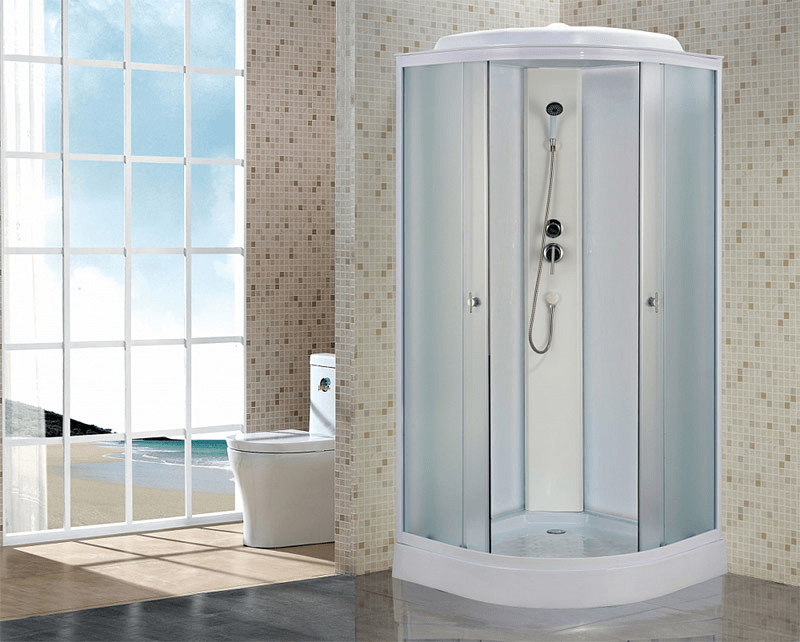 Tipos de cabinas de ducha: características de diseño, materiales de fabricación, matices de operación.
