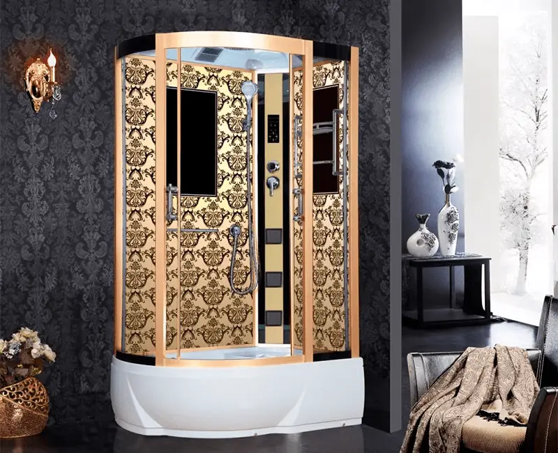 Types of shower cabins: design features, materials of manufacture, operation nuances