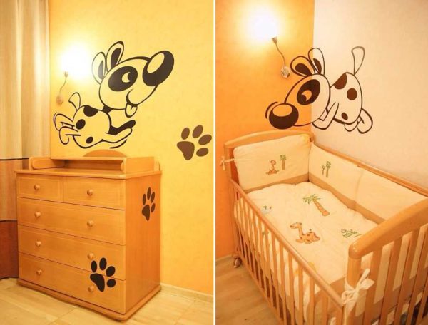 Wall stickers: vinyl, interior, decorative