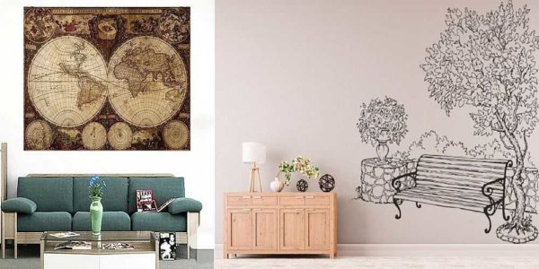 Wall stickers: vinyl, interior, decorative