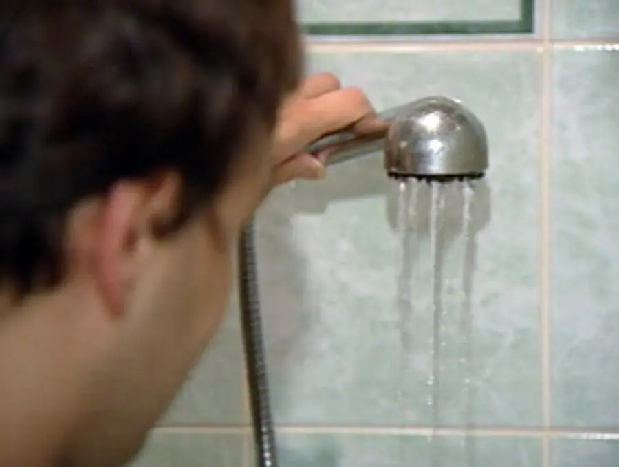 Weak pressure of hot water after the geyser, what to do