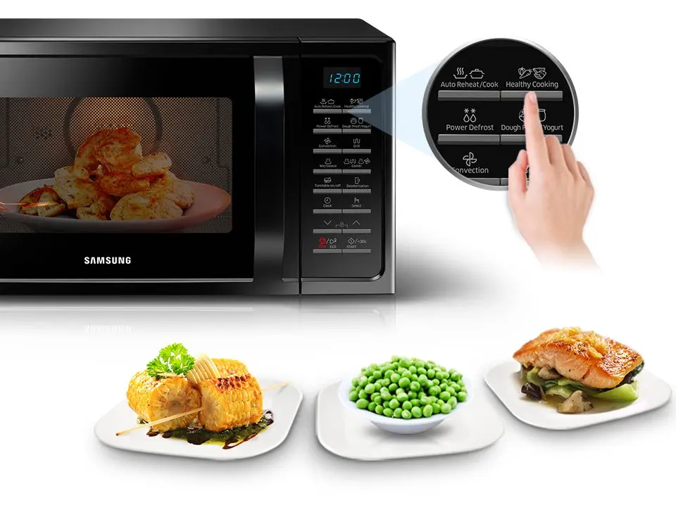 What are the modes of the microwave