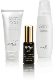 Cosmetic creams for massage and skin tightening of the mammary glands