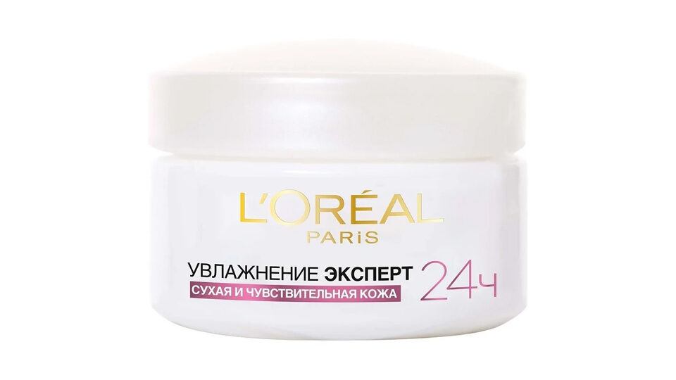 Cream Moisturizing Expert for sensitive skin prone to redness, L'Oréal Paris