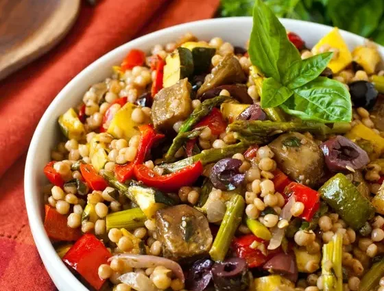 Delicious Recipe of Roasted Vegetable Pearl Couscous