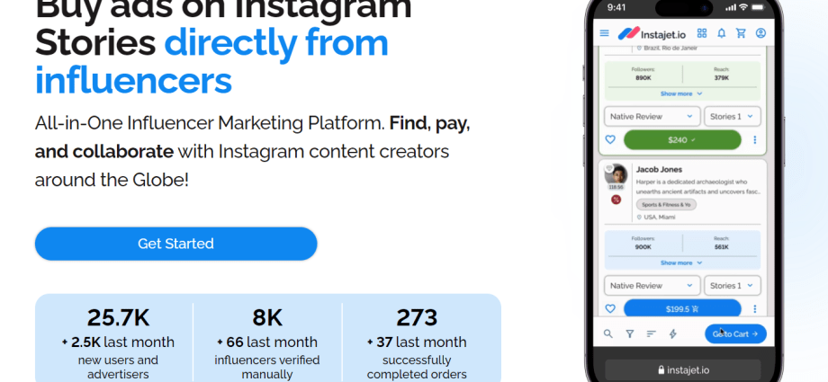 Qhov kawg Instajet.io Review: Koj All-in-One Instagram Influencer Marketing Platform