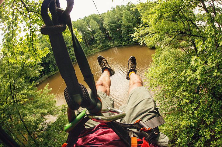 10 Top-Rated Places for Ziplining in Ohio