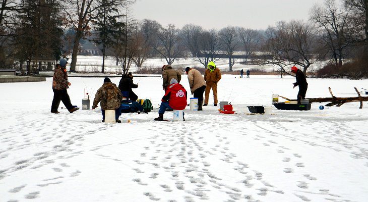 12 Best Ice Fishing Lakes in Ohio