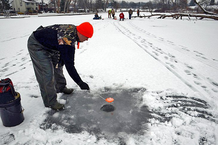 12 Best Ice Fishing Lakes in Ohio