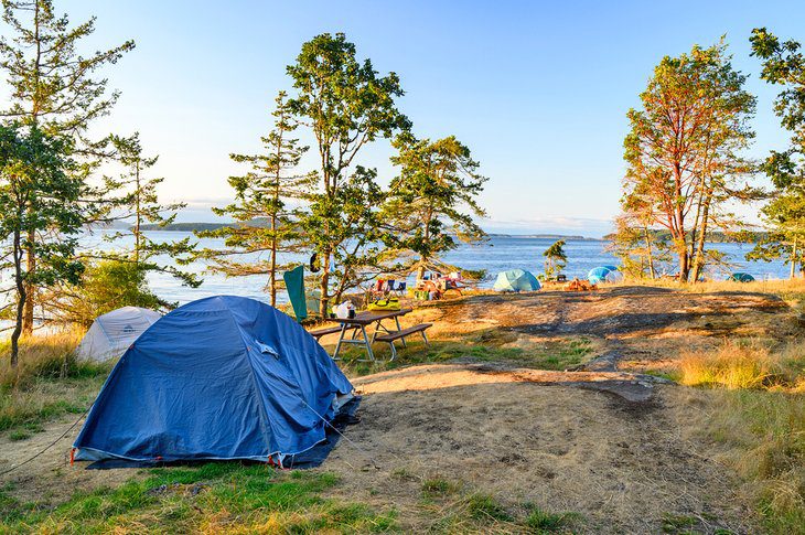 3 Best Campgrounds on Salt Spring Island, BC