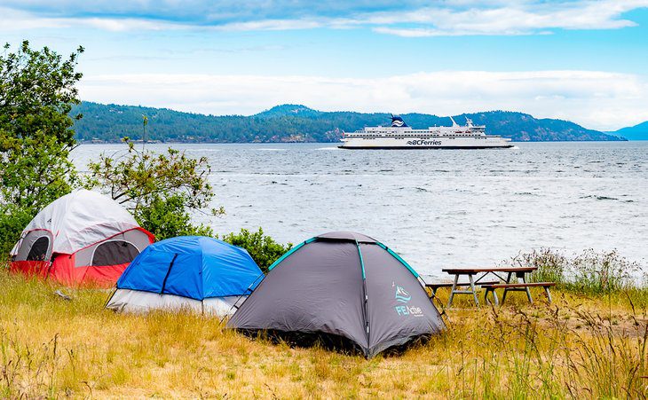 3 Best Campgrounds on Salt Spring Island, BC