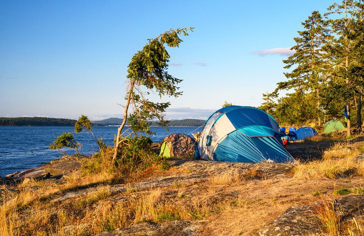 3 Best Campgrounds on Salt Spring Island, BC