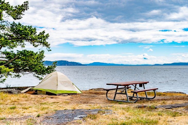 3 Best Campgrounds on Salt Spring Island, BC