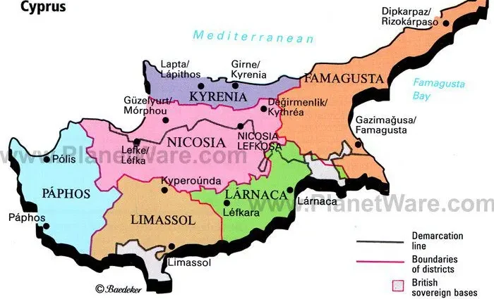 Cyprus Map