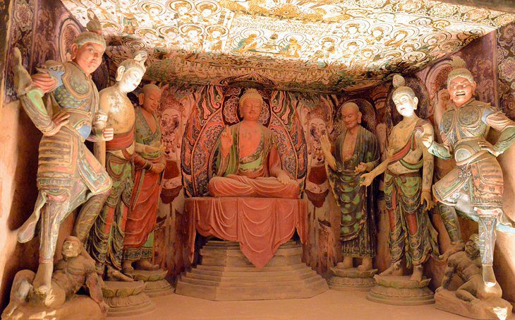 Visiting Dunhuang & Jiayuguan: Mogao Caves, Western End of the Great Wall of China & Camel Trekking