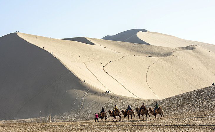 Visiting Dunhuang & Jiayuguan: Mogao Caves, Western End of the Great Wall of China & Camel Trekking