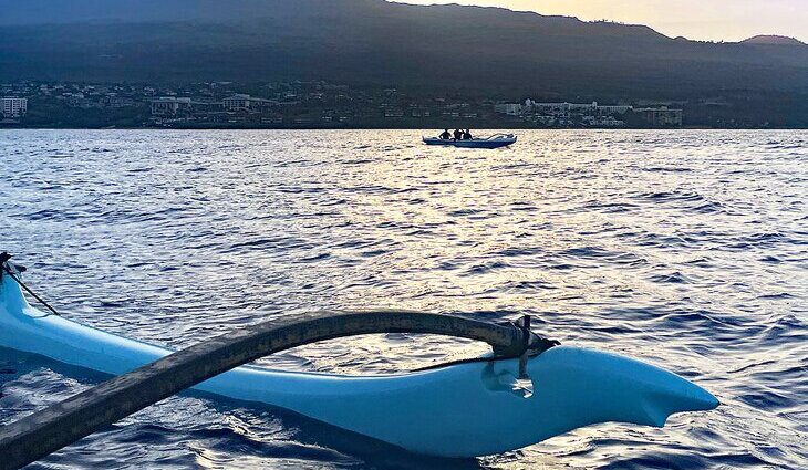 Whale Watching on an Outrigger Tour in Maui